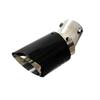 Adjustable Bent Exhaust Pipe for 114mm Carbon Fiber Tailpipe & Stainless Steel Muffler