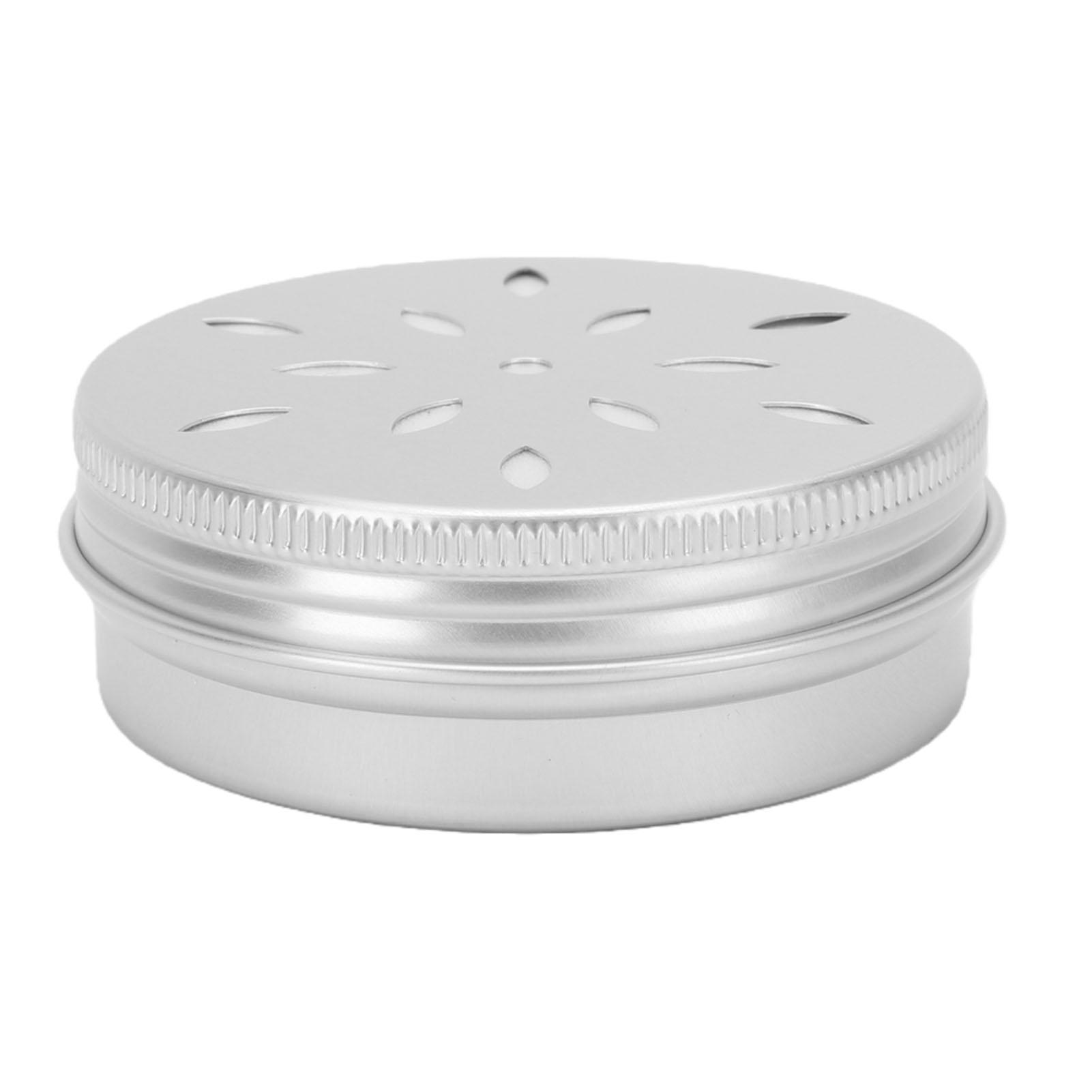 10PCS Dog Smell Work Tins Round Aluminum Nose Work Training Kit Container for Pet Training 60ml