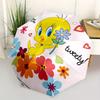 1pc Tweety Bird Flowers Heart Umbrella with Plastic Handle,Suitable for All Seasons Home Travel Outdoor UmbrellaM898
