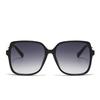 Retro Vintage Cat Eye Women Sunglasses Designer Fashion Black Sun Glasses Big Frame Cool Sexy Female Eyewear  Mujer