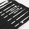 Painting Brushes Canvas Storage Bag,  Slots Watercolour and Gouache Brushes Calligraphy Brushes Storage Bag, Roll up Pen Bag
