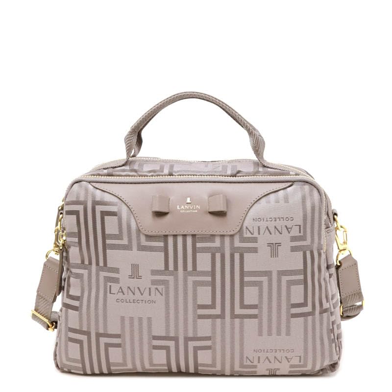 Женская сумка Lanvin Collection 2-в-1, Saint Mar Claire, 61-6914, Бежево-розовый