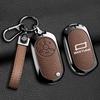 Zinc Alloy Leather Car Key Case Cover For Bestune Pony   New Energy Key Shell Holder Protection Fob Keychain Accessories