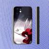 H-Hollow Knight Silksong  Phone Case For iPhone 16,15,14,13,12,11,Pro,Max,Plus,X,XS,XR,SE,8,7,Mini,Soft Silicone Black Case
