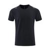 Sport Rundhals Locker Kurzarmshirt für Herren, Schweißableitend Schnelltrocknend Nadelöhr Kurzarmshirt