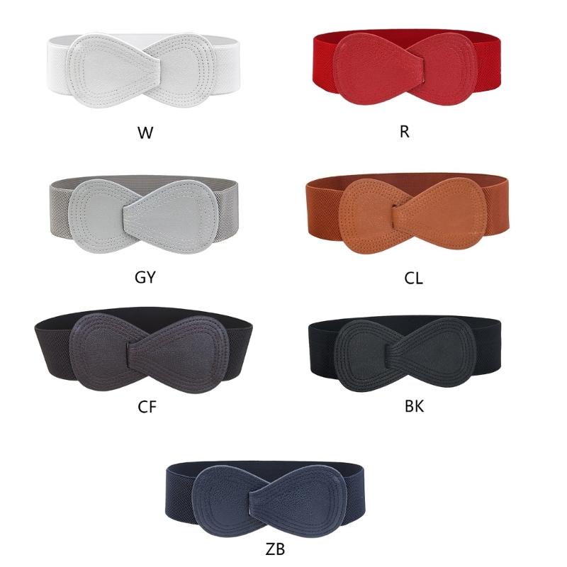 Ceinture élastique Ceinture tissée élastique de couleur unie pour robe portefeuille, robe dos nu, ceinture sexy de boîte de nuit pour soirée dansante