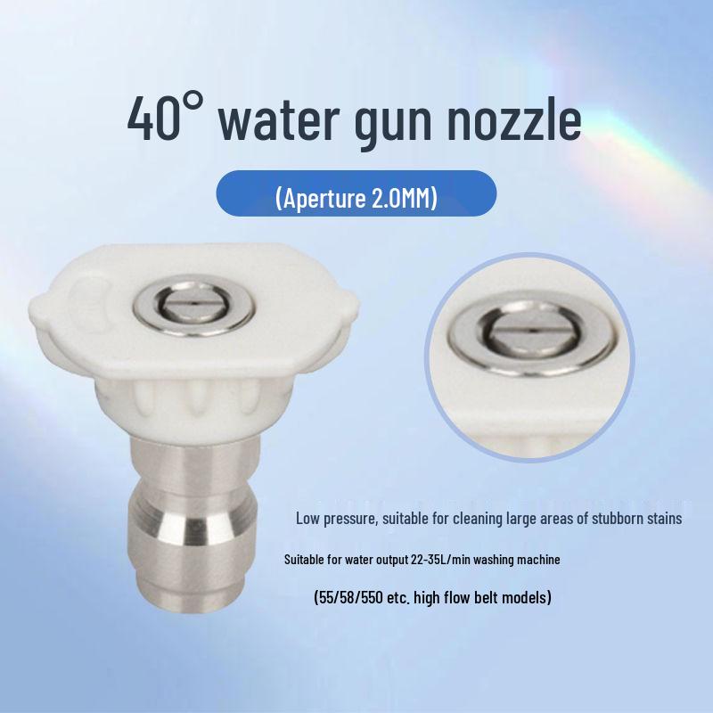 High-Pressure Car Washer Nozzle: Quick-Connect Water Gun for Home Cleaning
