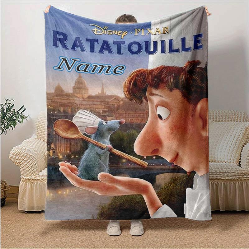 Custom 1pc Rat Chef's Adventure Blanket, Soft And Comfortable Blanket, Casual Warm, Camping Travel Blanket, Birthday Gift Q910231
