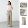 Semir Women's Relaxed Fit Textured Wide-Leg Pants