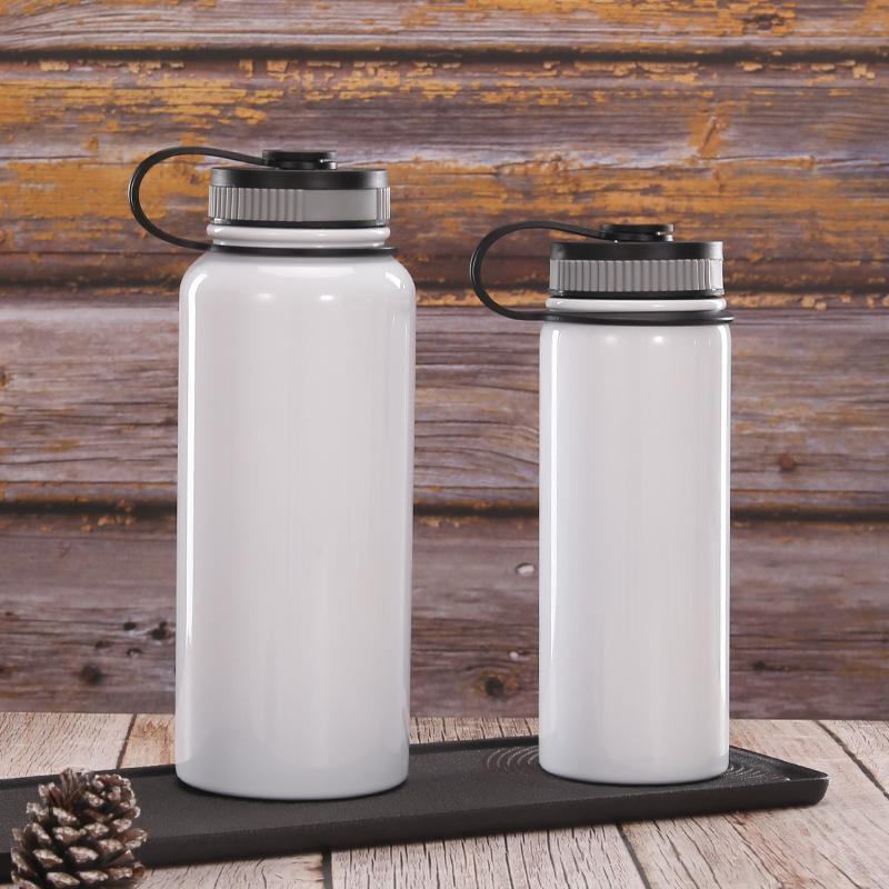 

Космический термос, из нержавеющей стали 304, для термосублимации, внутри и снаружи, портативная спортивная бутылка для улицы 500ml