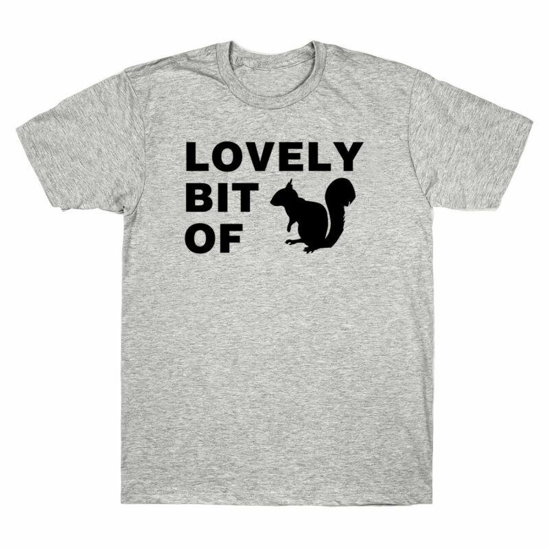 Of Dinner Funny Friday Cotton Tee Cute Bit Lovely Squirrel TShirt Unisexs Night