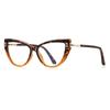 Cat Eye Presbyopia Glasses For Women Ultra-Light Far Sight Eyewear Prescription Optical Lens Gradient Fashion Reading Eyeglasses