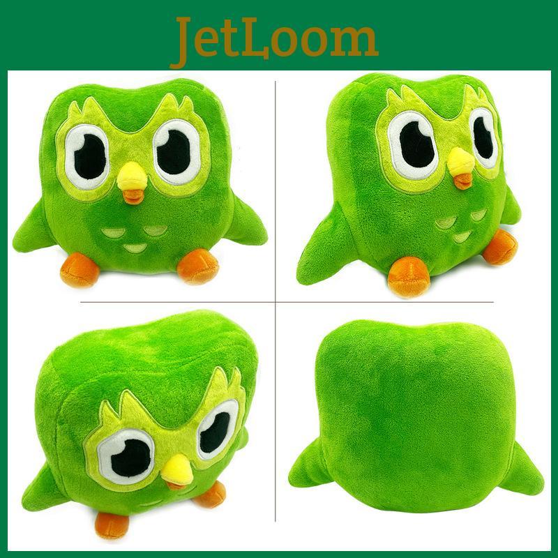 Duolingo 10 Year Anniversary Green Owl Gift Plush Toy Kids Doll