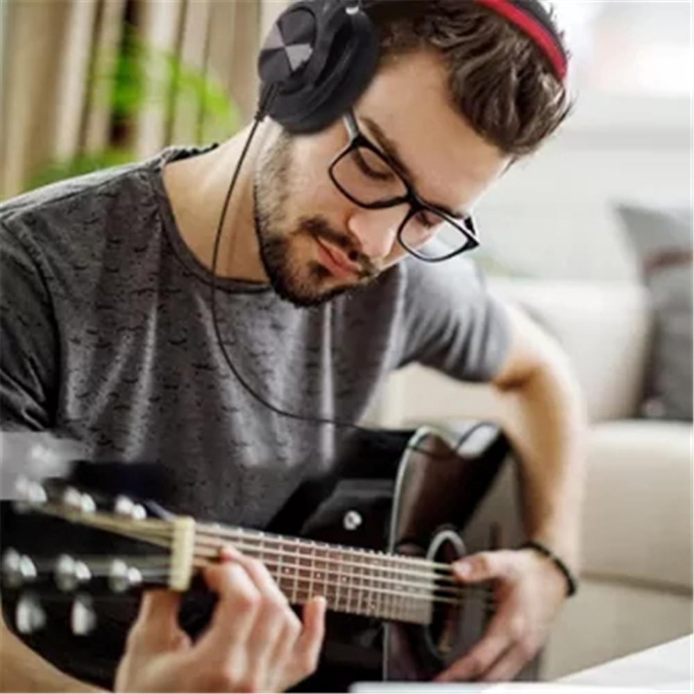 Cuffie per monitor musicale professionale cuffie con cavi audio per chitarra  per pianoforte acquista in modo economico — spedizione gratuita, recensioni  reali con foto — Joom