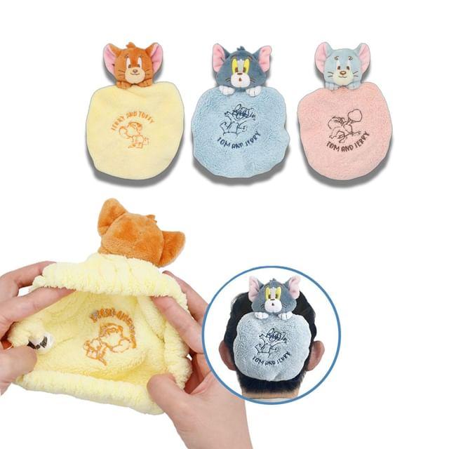 SHOBIDO - Tom and Jerry Hair Drying Wrap TOM - Approx