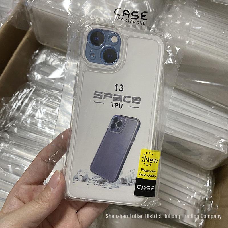 Clear Soft Anti-Fall Case for iPhone 16/16 Pro Max, Compatible with iPhone 13/15