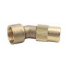 Brass Made Adjustable Nozzle for High Pressure Spraying Systems with 45 Degree Spray Pattern for Farm and Garden Use
