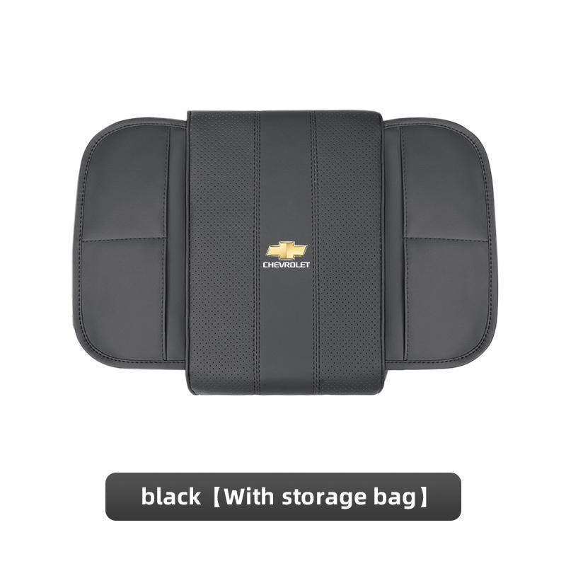 PU-Leder Auto-Armlehnenmatte Mittelkonsole Erhöhungspad Für Chevrolet Sonic Silverado Z71 Aveo Trailblazer Bolt Spark Tahoe