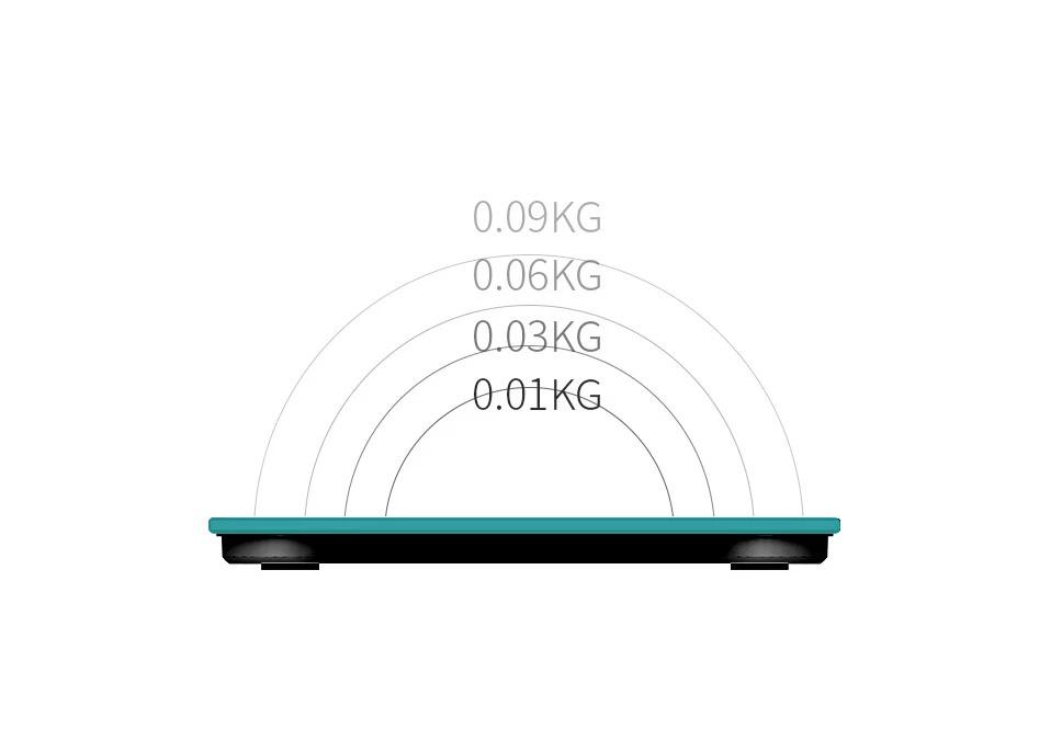 Body fat scale 180 kg Bluetooth Smart BMI Digital wireless bathroom scale