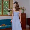 Simpeulleteulo Sr_Strap Seaside Vacation A-Line Dress