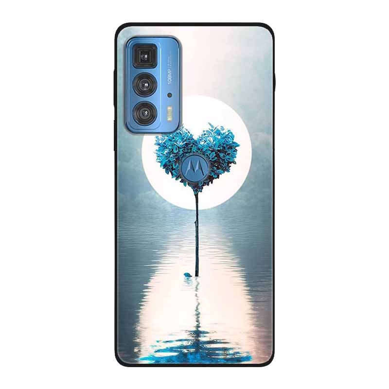 Dla Motorola Moto Edge 20 Pro Lite 5G Case odporny na wstrząsy miękki silikon TPU tylna pokrywa dla Moto Edge20 Fusion Pro etui na telefony śliczne