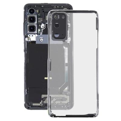 Für Samsung Galaxy S20 SM-G980 SM-G980F SM-G980F/DS Glas Transparent Batterie Zurück Abdeckung (Transparent)
