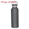 Diamond Water Glitter Bottle Stainless Steel Thermal Bottle Refillable Water Cup