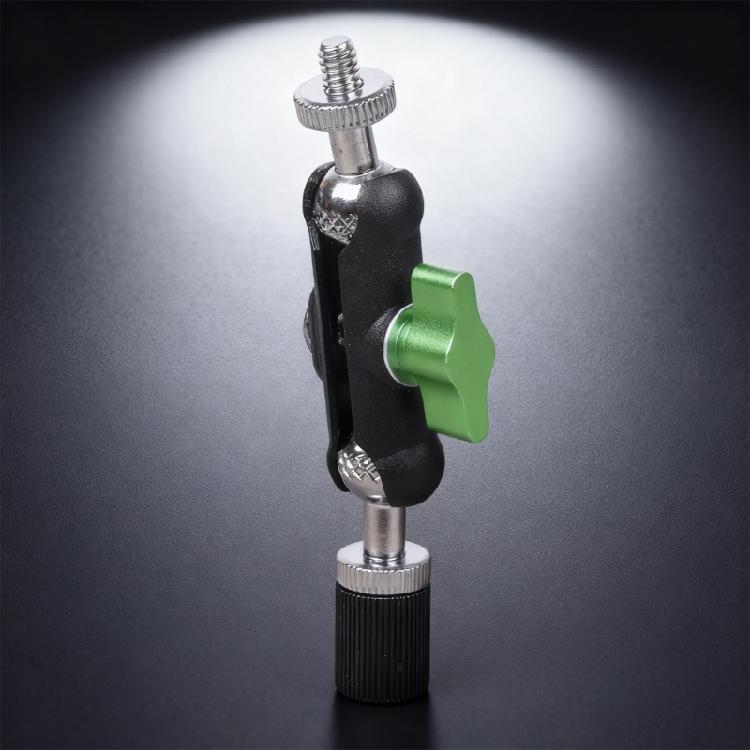 1/4inch Male to Female Threaded Ball Head Clamp For Phone Video Mount Camera Monitor LED Light Live Streaming Microphones