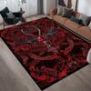 1pc Mysterious Skull Print, Design Indoor Area Rug - Soft, Anti-Slip, and Durable Gaming Room Decor for Bedroom, Living Room