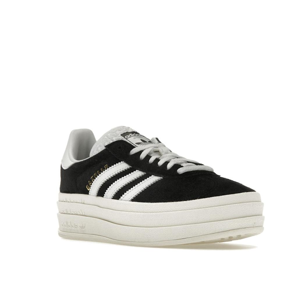 Adidas Gazelle Bold Schwarz Weiß Damen Sneaker Core-Black Cloud-White Core-White HQ6912