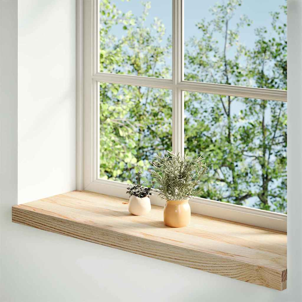 Vidaxl Parapety 2 Szt., Surowe, 90X30X2 Cm, Lite Drewno Dębowe