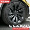 4PCS Hubcaps 20 Inch for Tesla Model Y Juniper 2025 Performance Wheel Cover for Helix 2.0 Wheels Hub Cap Full Rim Accessories