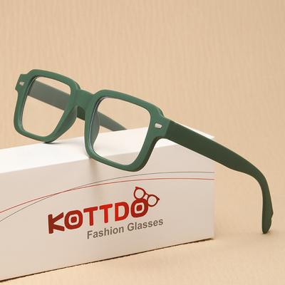 Moda Mężczyźni Kobiety Kwadratowe Plastikowe Okulary Do Czytania Vintage Retro Okulary Do Czytania Okulary +1.0 +1.5 +2.0 +2.5 +3.0
