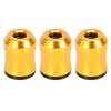 3PCS Screwdriver Head Magnet Rings Aluminum Alloy Power Drill Bit Screw Magnetizer Yellow