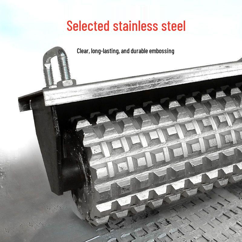 Concrete Pavement Texturizer and Anti-Slip Groover Roller Machine
