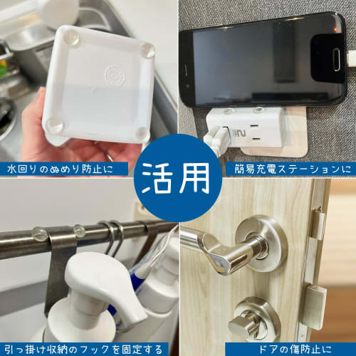 FINGOOO Cushion Rubber Non-Slip Rubber Feet Stickers, 100 Teardrops, Door Stops, Furniture Doors, Shelves, Cushioning, Anti-Vibration, Impact, Scratch