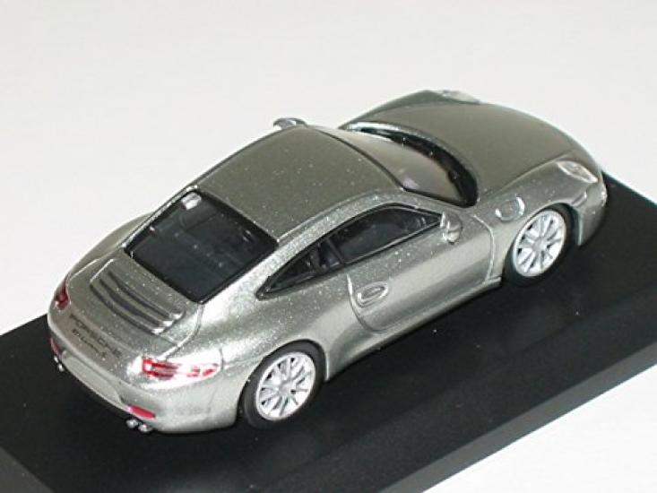 Kyosho Porsche Miniature Car Collection 5 Circle K Sunkus Limited 911 Carrera S Single Item 1/64 (Silver)