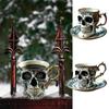 Coffee Cup, Gold-plated Gothic Resin Tea Cup,Coffee Cup