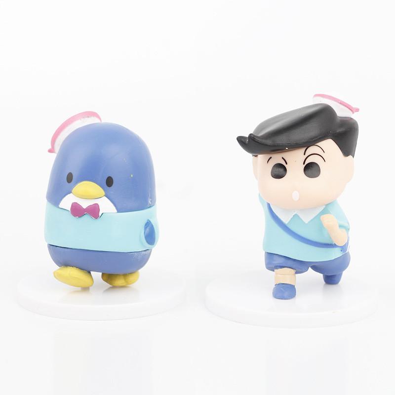 Adorable Pvc Anime Figures Set 10 Pieces Cute Character Collection For Fans