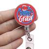 1PCS Nurse Work Card Holders Retractable Badge Reels Cute Cartoon Badge Reels Doctor ID/IC Card Holder Hospital Supplies