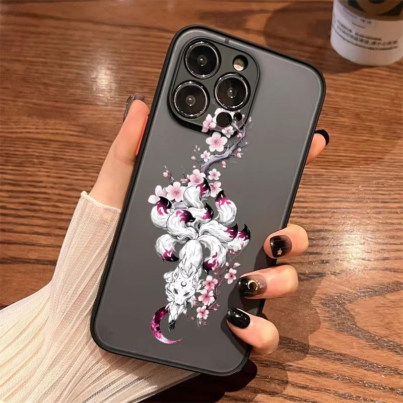 

Nine-tailed Fox Art Fashion Design Phone Case For iPhone 17 Pro Max 16 Plus 15 14 13 12 11 XS XR 17Air Shockproof Cover iPhone 14