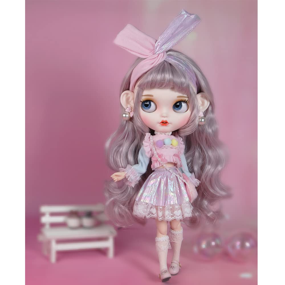 ICY Fortune Days Doll cm Doll Dresses and Suitable for Clothes Pullip Doll Clothes, 1/6 Accessories, Blythe, Obitsu, Licca-chan 6+ (BL10124)
