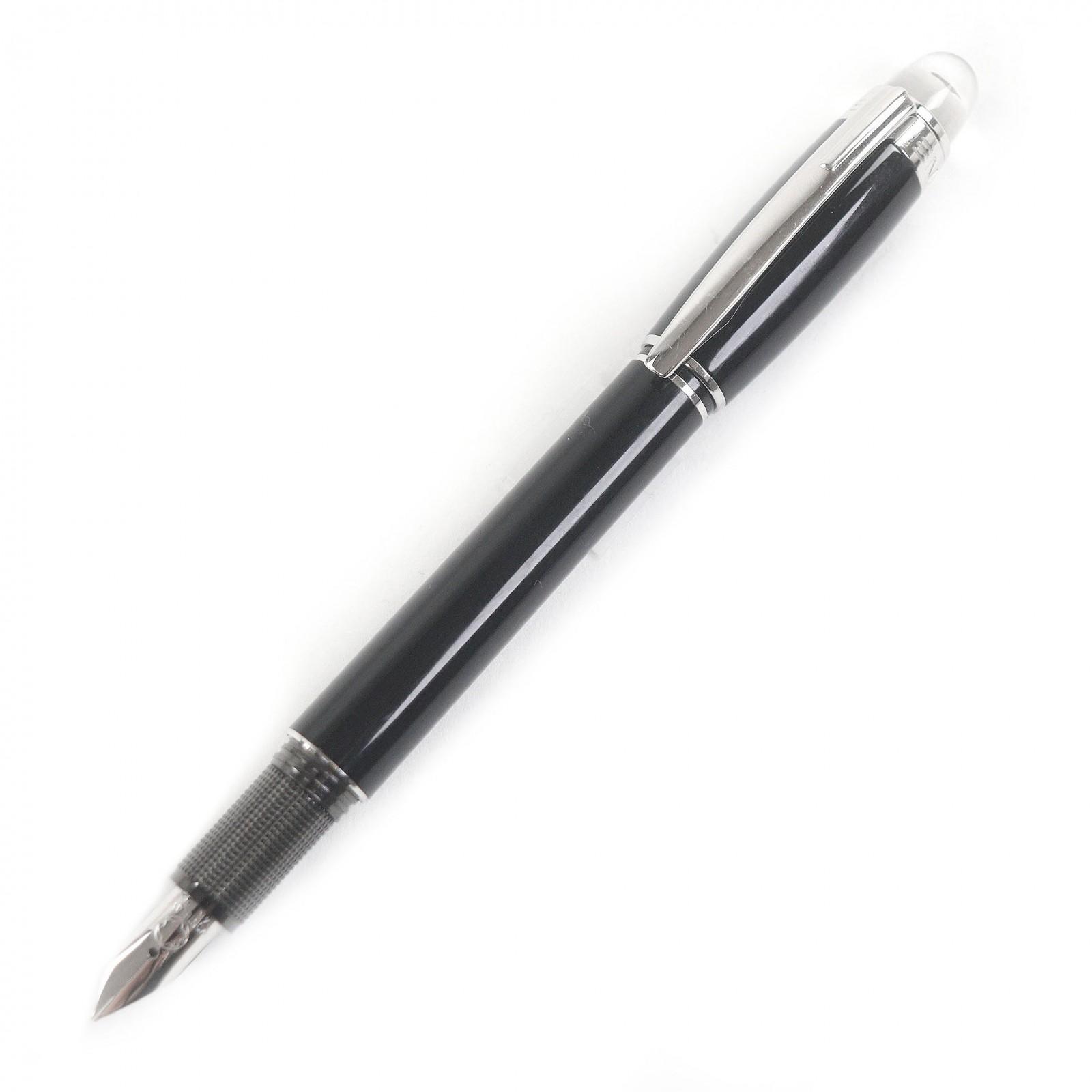 

Very Good MONTBLANC fountain pen Starwalker Classic Cap type Black Used
