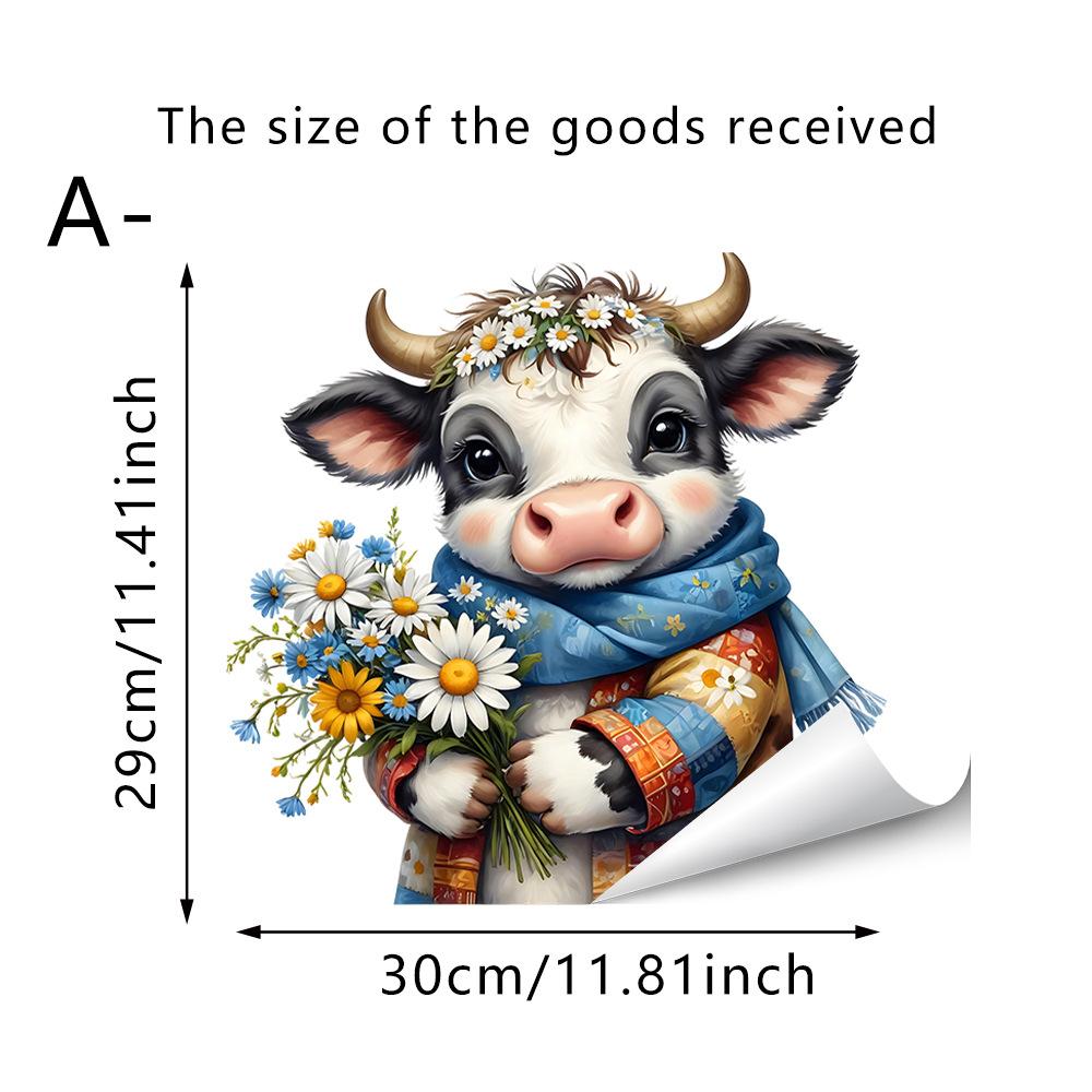 Dierlijke Statische Glassticker, Schattig Konijn, Panda, Puppy, Koelkast Raamsticker