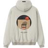Fear of God Essentials NBA x Barkley Hendricks 90s Hoodie Heather Stone W/ Heather Rib Women Tops Tan 192BH266903F