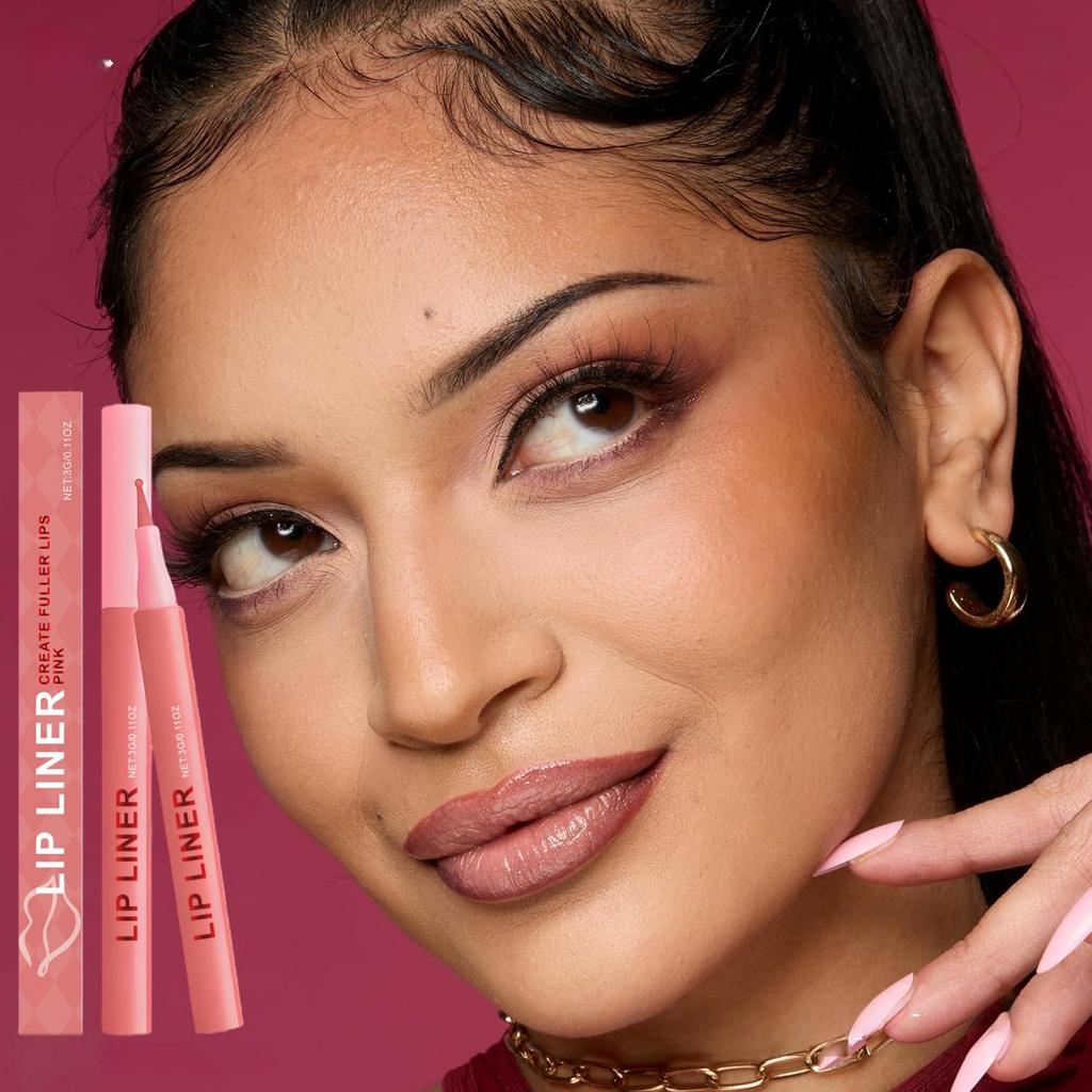 Crayon à lèvres multifonctionnel Stylo rouge à lèvres liquide mat Tasse anti-adhésif Stylo brillant à lèvres Couleur unie Stylo glaçage à lèvres Longue tenue Imperméable Transpiration Maquillage