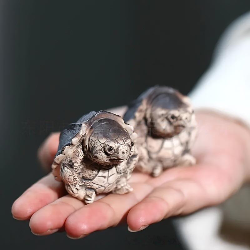 Милый маленький крокодил Чайный питомец Смоляное украшение