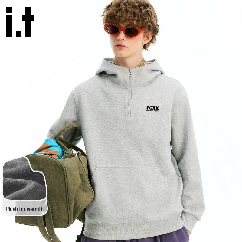 Fingercroxx IT Men's Fleece-Lined Hooded Pullover Sweatshirt