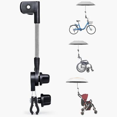 OATSBASF Regenschirm Fahrradregenschirm Einfach UV Regenzeit Rollstuhlschirm Geeignet für Elektro- und Angelhalter, Ständer, Installation, Schutz,