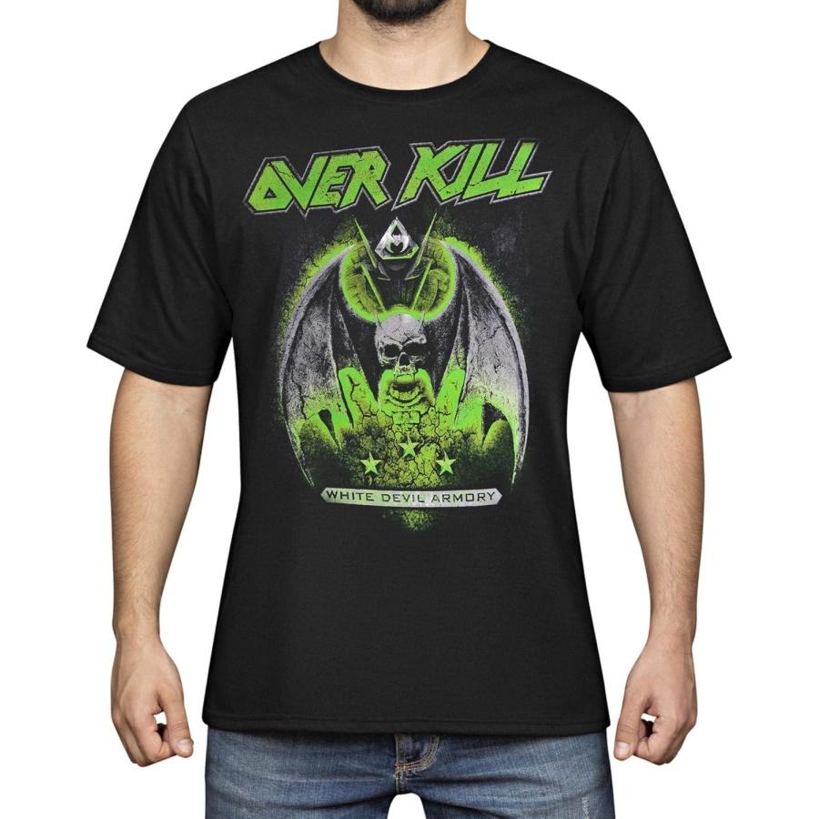 JSR Overkill - White Devil Armory Dates T-Shirt (Small) S